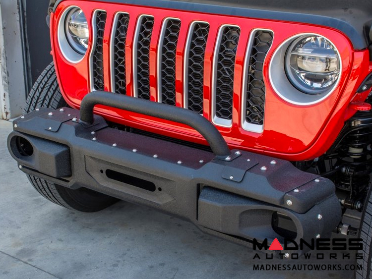 Jeep Wrangler JL Modular Front Bumper w/ Bull Bar